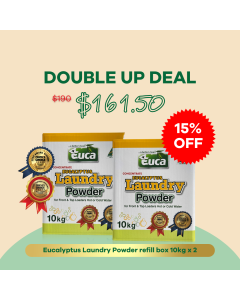 Laundry powder 10kg Refill - Double up deal
