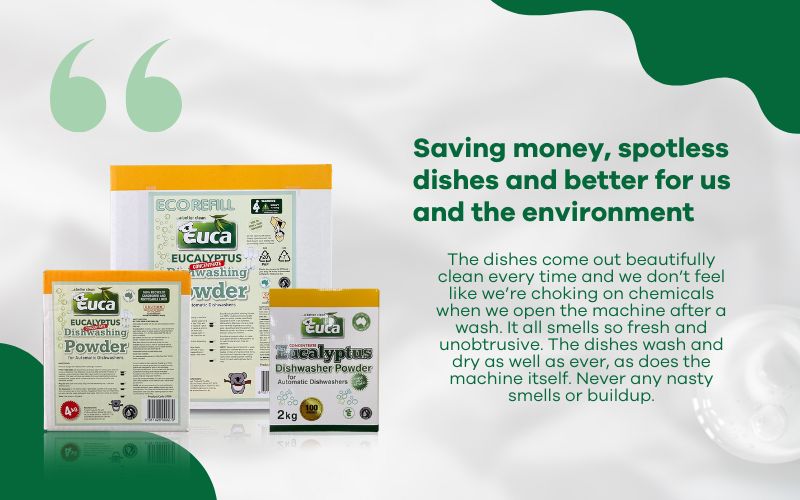 Euca Eucalyptus Dishwashing Powder Review
