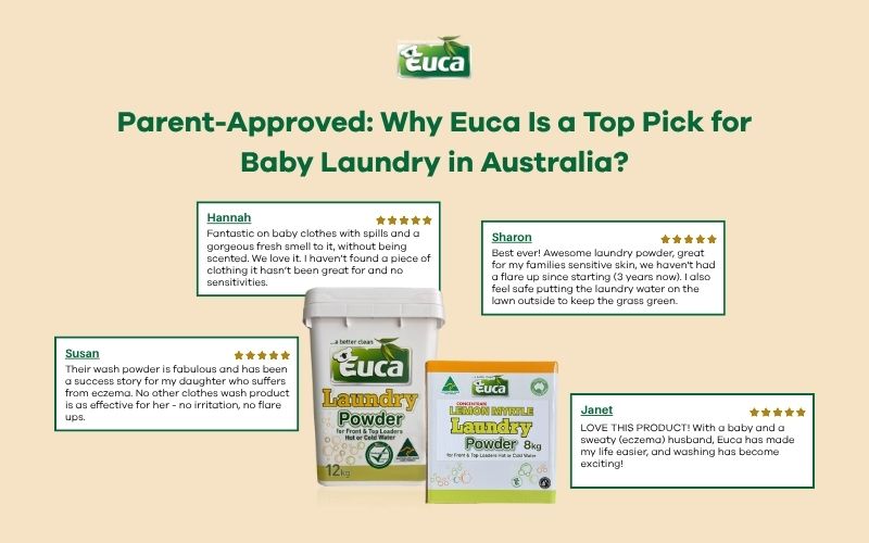 Parent-Approved: Why Euca Is a Top Pick for Baby Laundry in Australia?