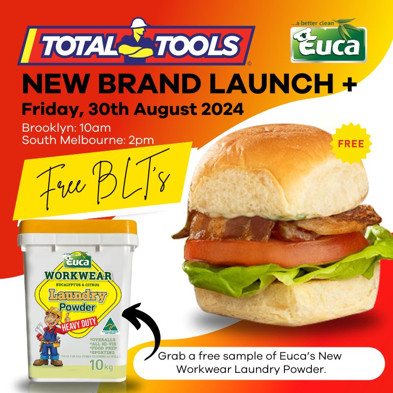 Euca Total Tools_new brand launch Euca Workwear Laundry Powder