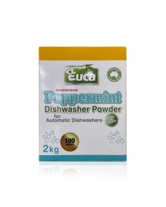 Dish Washing Powder Concentrate - Peppermint - 2kg Eco Box