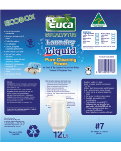 LAUNDRY LIQUID EUCALYPTUS 12LT CASK