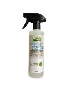 Euca Spray It Wipe It - Bench & All Surface Cleaner - 500ml - Kills 99.9% of Germs