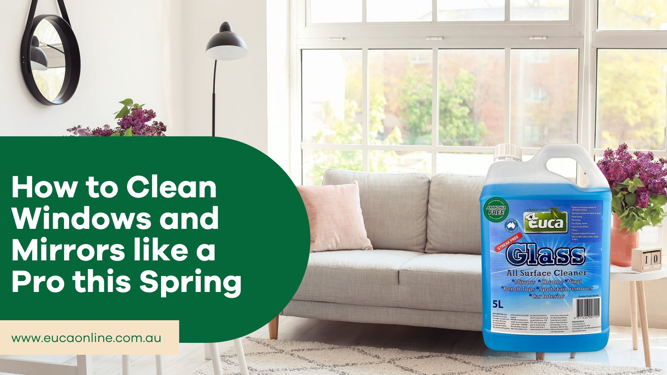 How to Clean Windows and Mirrors like a Pro this Spring