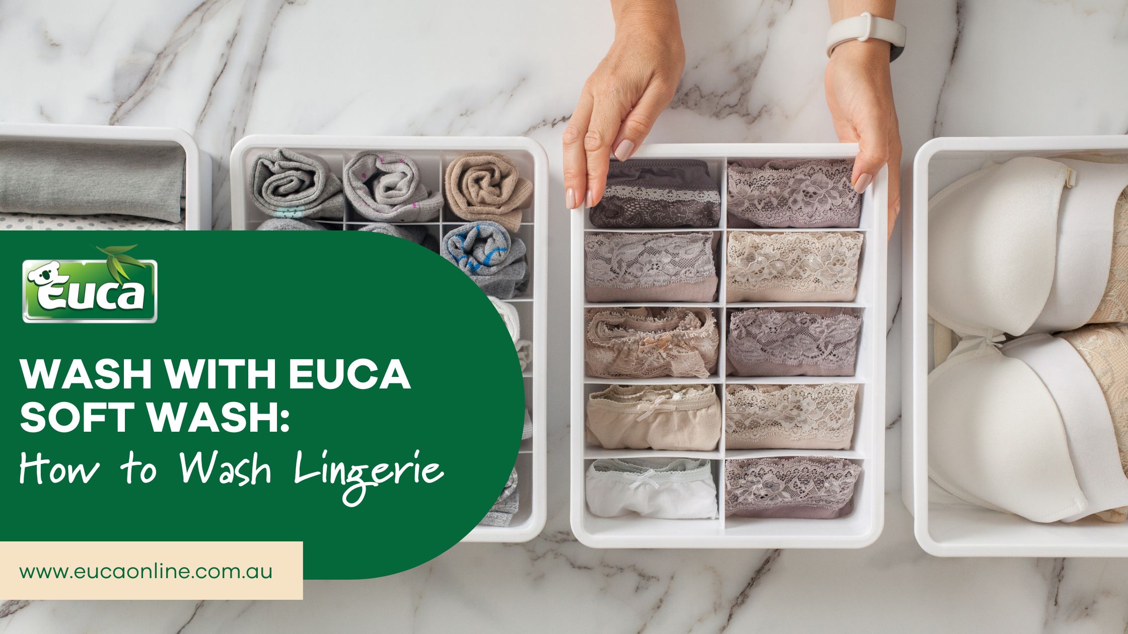Wash with Euca Soft Wash: How to Wash Lingerie