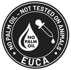 Euca products are not tested on animals and do not contain palm oil