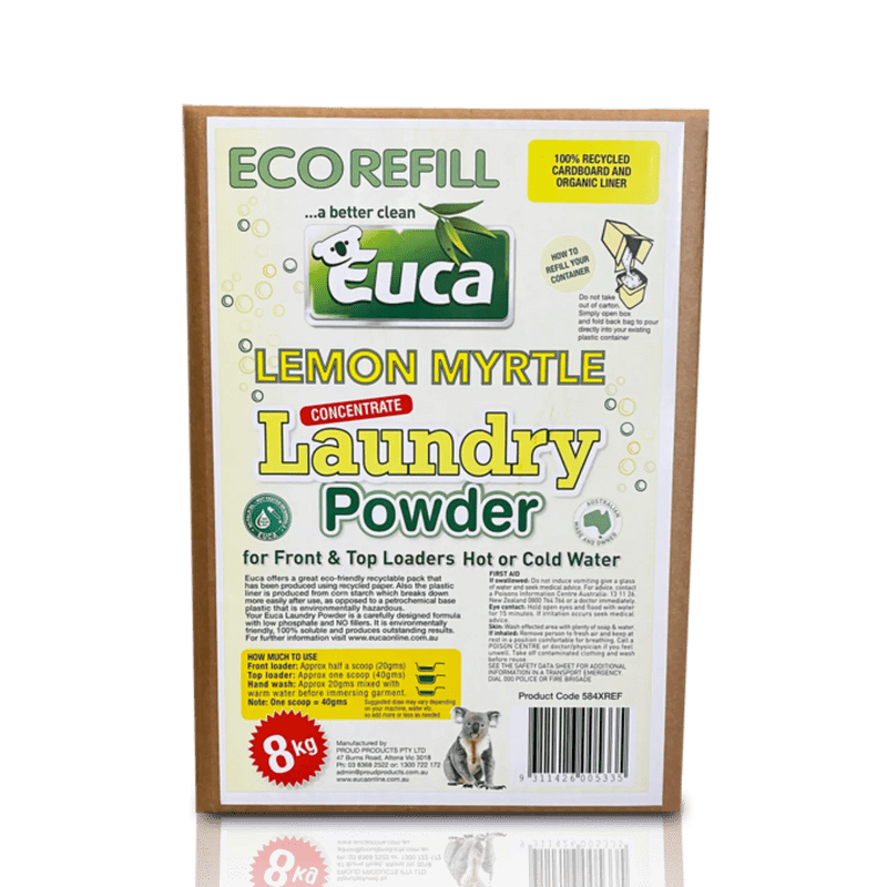 EcoFriendly Laundry and Household Cleaning Products EUCA